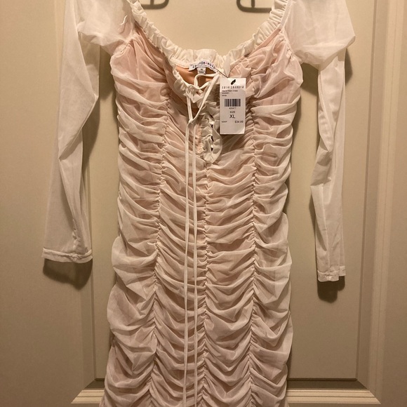 Fashion Nova Maura Mesh Dress New with Tags - Picture 3 of 4